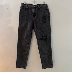 IRO Distressed Black Jeans